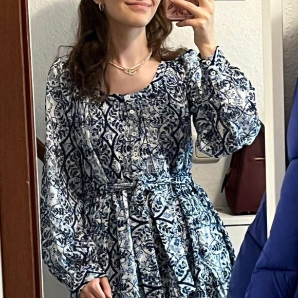 Sezane Yuliana Primrose Midi Dress NWT XL - Picture 10 of 10